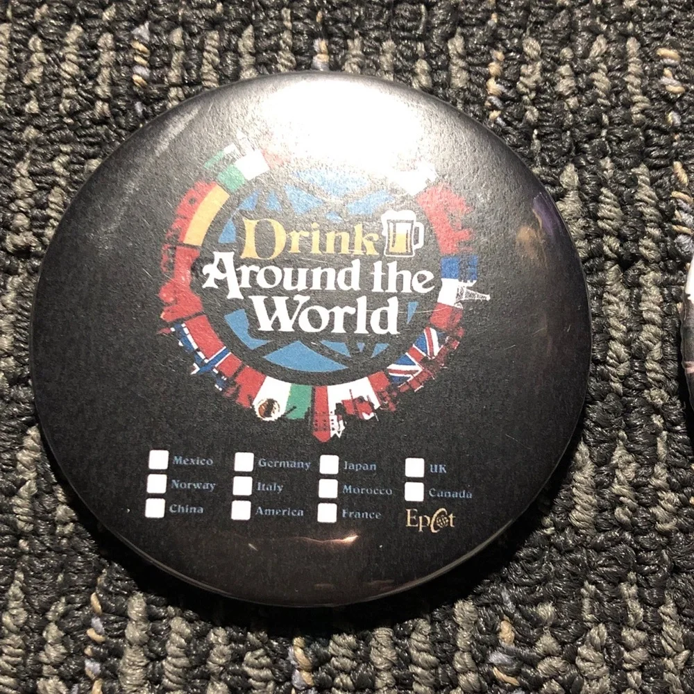 Custom Made Disney Themed Brooch Set
